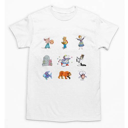 Read Book Characters I Can Do Hard Things Back To School Unisex T-Shirt - Bookorys DE