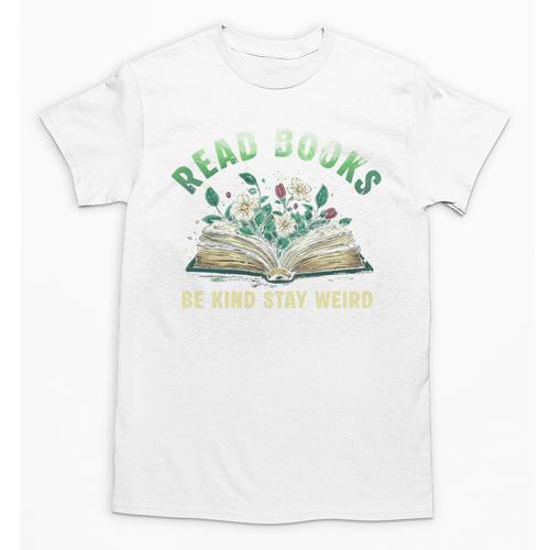 Read Books Be Kind Book Reader Book Nerd Book Reading Lover Premium Tri-Blend Unisex T-Shirt - Bookorys