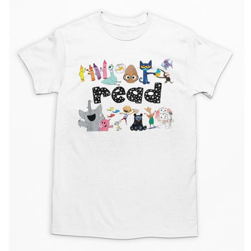 Read Children's Books Teacher Unisex T-Shirt - Bookorys CA