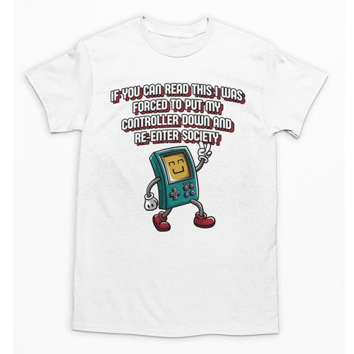 If You Can Read This Gamer Humor Gaming Introvert Unisex T-Shirt - Raresse