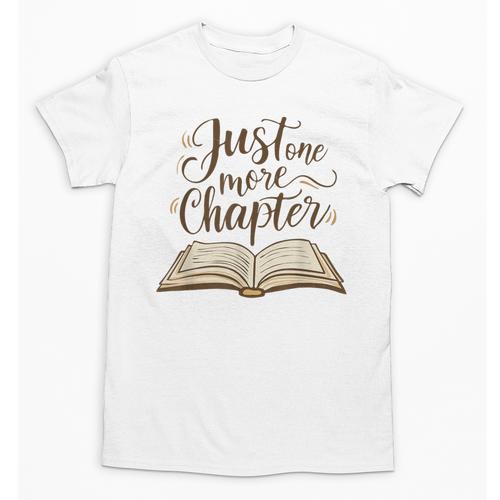 Reading Book Lover Club Librarian Just One More Chapter Unisex T-Shirt - Bookorys CA