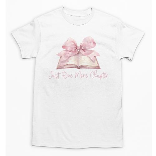 Reading Books Mom Mothers Day Coquette Pink Bow Book Lovers Unisex T-Shirt - Bookorys