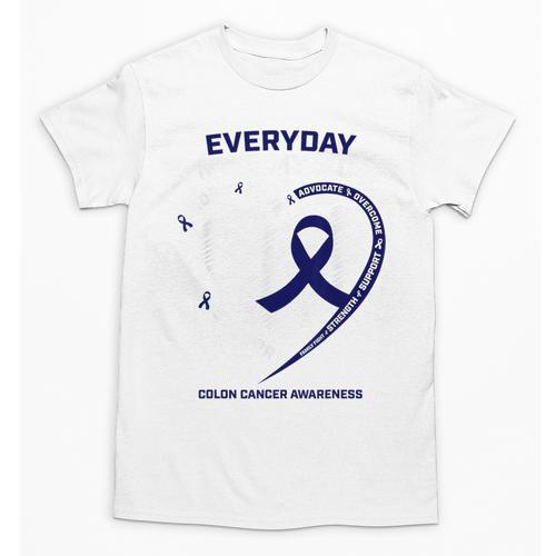 Remembrance Loving Memory Shirts Mom Colon Cancer Awareness Unisex T-Shirt - Easessy