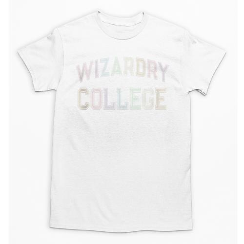 Retro Antisocial WIZARDRY COLLEGE Introvert Sarcastic Unisex T-Shirt - Raresse