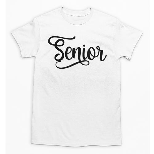 That Says Senior Cursive Script Graduation Unisex T-Shirt - Best Gift Smart