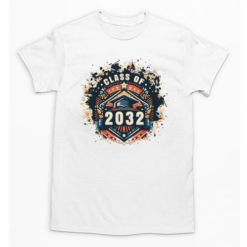Senior 2032 Class Of 2032 Seniors Graduation 2032 Senior 32 Unisex T-Shirt - Best Gift Smart