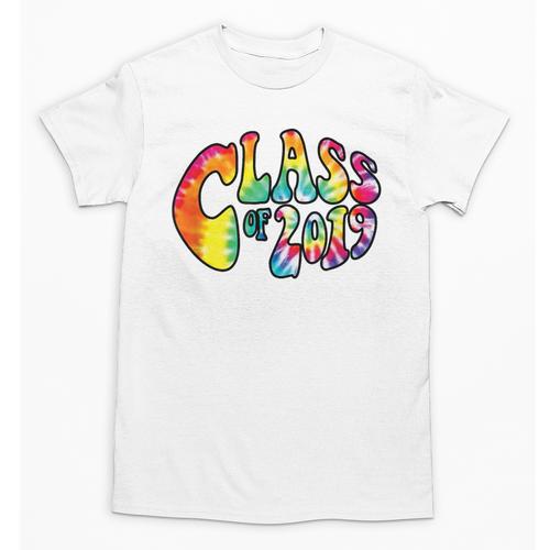 Senior Class Of 2019 Boho Tie Dye Graduation Unisex T-Shirt - Best Gift Smart