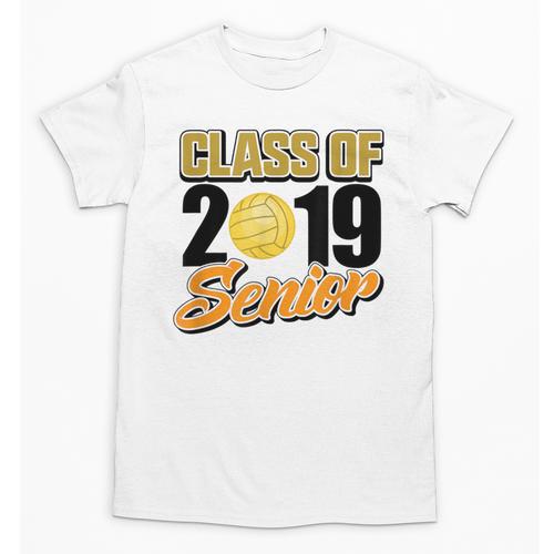 Senior Class Of 2019 Tshirt Graduation School Volleyball Unisex T-Shirt - Best Gift Smart