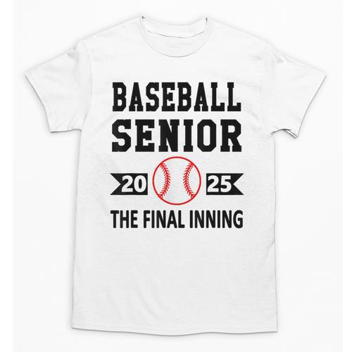 Senior Class Of 2025 Baseball Senior Night Graduation Party Unisex T-Shirt - Best Gift Smart