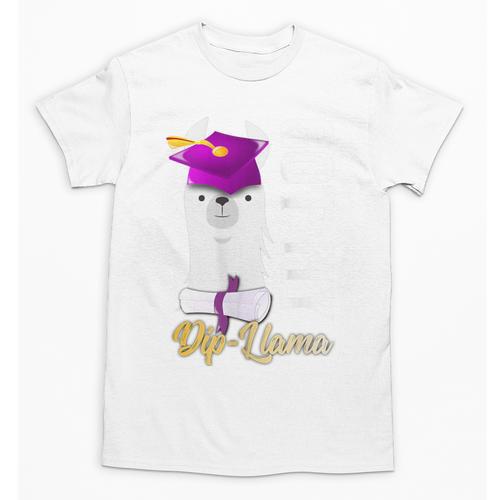 Senior Graduation 2020 Got My Dip-Llama Diploma Llama Pun Unisex T-Shirt - Best Gift Smart
