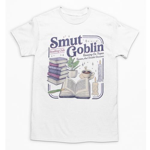 Smut Goblin Reading Club Book Lover Dark Academia Unisex T-Shirt - Bookorys