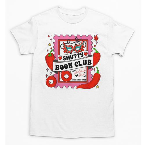 Smut Reader Smutty Vibes Spicy Romance Smutty Book Club Unisex T-Shirt - Bookorys