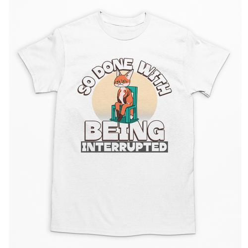 So Done With Being Interrupted Sick And Tired Introvert Premium Tri-Blend Unisex T-Shirt - Raresse