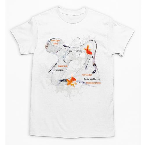 Splash Water Frutiger Aero Y2K Style Clownfish Premium Unisex T-Shirt - Figerry