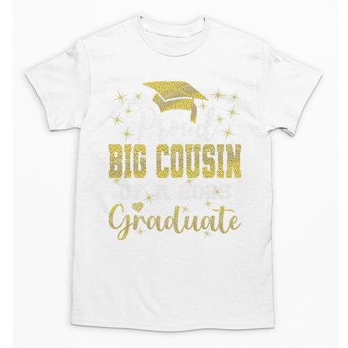 Super Proud Big Cousin Of 2025 Graduate Graduation Family Premium Unisex T-Shirt - Best Gift Smart