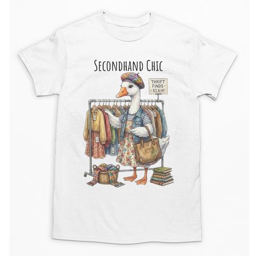 Thrifting Goose Vintage Fashion Book Lover Unisex T-Shirt - Bookorys AU