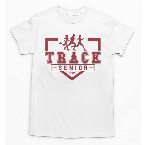 Track Senior Night Track Senior 2025 Graduation 36 Unisex T-Shirt - Best Gift Smart