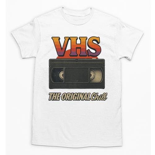 VHS Tape Nostalgia Old School Technology Humor Premium Unisex T-Shirt - Figerry
