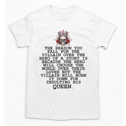 In My Villain Era Dark Romance Smutty Books Lovers Smut Book Unisex T-Shirt - Bookorys