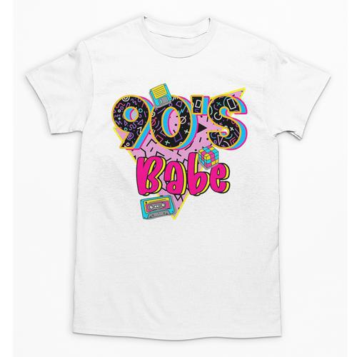 Vintage 90's Babe Party Back To 90s Cassette Nostalgia Premium Tri-Blend Unisex T-Shirt - Figerry