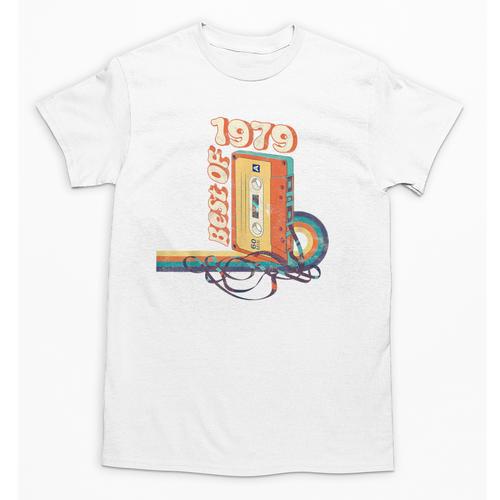 Vintage Best Of 1979 41st Birthday Graduation Cassette Tape Unisex T-Shirt - Best Gift Smart
