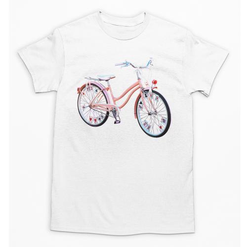 Vintage Bicycle With Playing Cards Nostalgia Premium Tri-Blend Unisex T-Shirt - Figerry