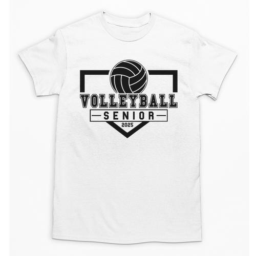 Volleyball Senior Night Volleyball Senior 2025 Graduation 30 Unisex T-Shirt - Best Gift Smart