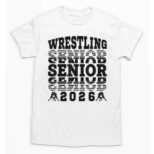 Wrestling Senior 2026 Graduation Unisex T-Shirt - Best Gift Smart