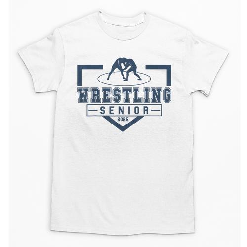 Wrestling Senior Night Wrestling Senior 2025 Graduation 66 Unisex T-Shirt - Best Gift Smart