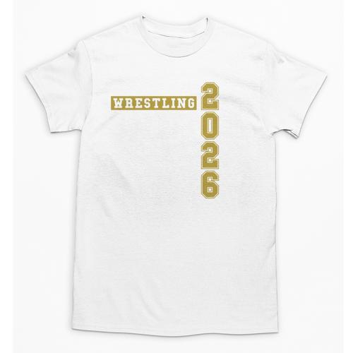 Wrestling Senior Night Wrestling Senior 2026 Graduation 43 Unisex T-Shirt - Best Gift Smart