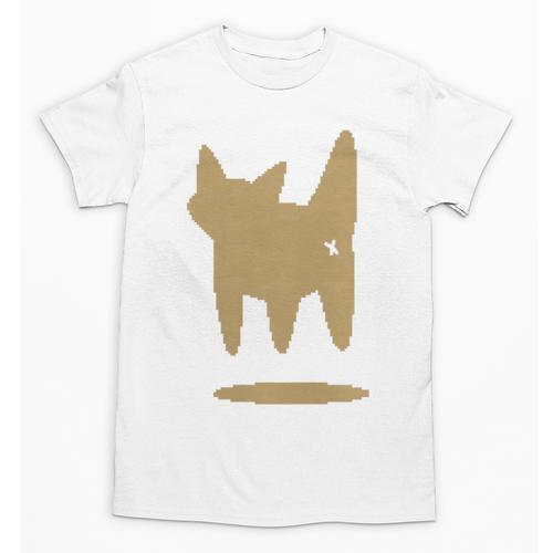 Yk2 Cat With Tomboy Tail 90s Nostalgia Downtown Indie Premium Tri-Blend Unisex T-Shirt - Figerry