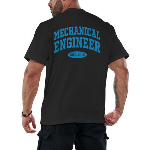 2019 Graduation For Mechanical Engineer Men's Back Print T-Shirt - Best Gift Smart