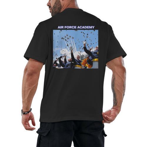 Cadets Celebrate Academy Graduation Men's Back Print T-Shirt - Best Gift Smart