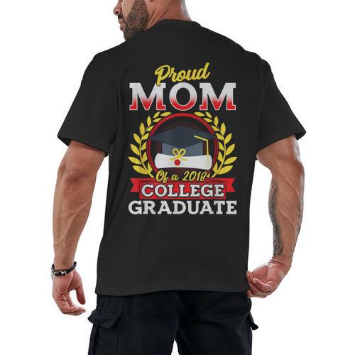 Class Of 2018 Graduation Tshirt For Mom Of Graduate Men's Back Print T-Shirt - Best Gift Smart