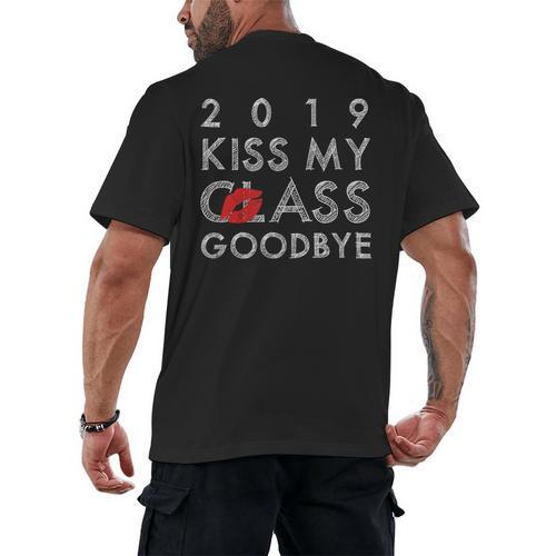 Class Of 2019 Pretty High School Senior Graduation T Shirt Men's Back Print T-Shirt - Best Gift Smart