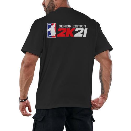 Class Of 2021 Senior Year Gamer Style Graduation For Grad Men's Back Print T-Shirt - Best Gift Smart