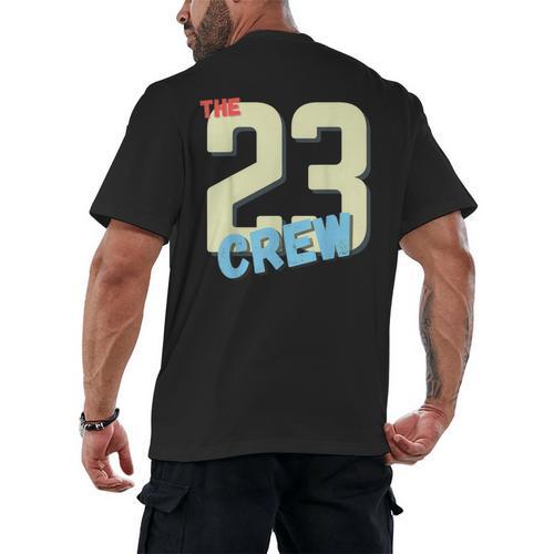 Class Of 2023 Seniors 23 Crew Senior Graduation Idea Men's Back Print T-Shirt - Best Gift Smart