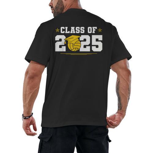 Class Of 2025 Graduation Waterpolo Senior 2025 Men's Back Print T-Shirt - Best Gift Smart