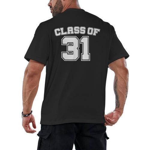 Class Of 31 2031 School Tee Shirt Graduation Class Party Men's Back Print T-Shirt - Best Gift Smart