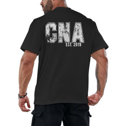 CNAs Graduation Shirt CNA Est 2019 Men's Back Print T-Shirt - Best Gift Smart