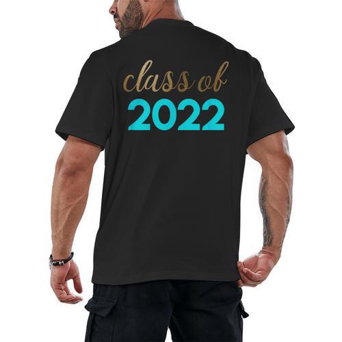 Cute Graduation Shirt Class Of 2022 Shirt Men's Back Print T-Shirt - Best Gift Smart