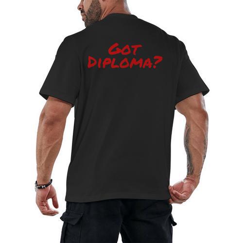Got Diploma Graduation 2018 Men's Back Print T-Shirt - Best Gift Smart