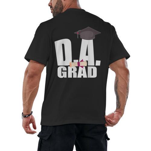 Doctor Of Arts Doctorate Graduation Son Daughter Shirt Men's Back Print T-Shirt - Best Gift Smart