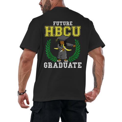 Future HBCU Graduation Shirt College Flossing Girl Tee Men's Back Print T-Shirt - Best Gift Smart