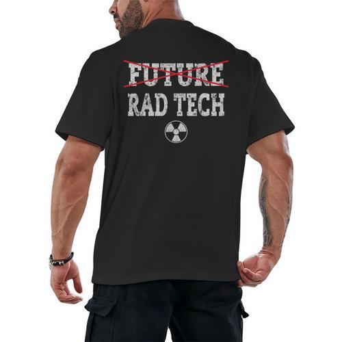 FUTURE RAD TECH GRADUATION GIFT T-SHIRT Radiology Graduate Men's Back Print T-Shirt - Best Gift Smart