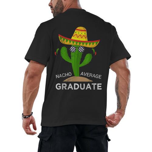 High School College Graduate Graduation Men's Back Print T-Shirt - Best Gift Smart