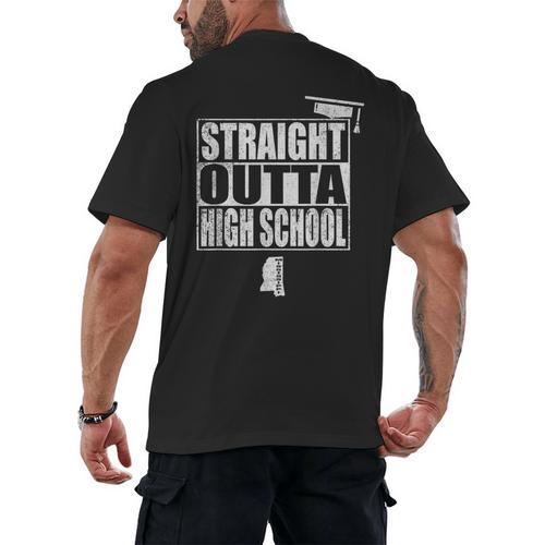 High School Graduation For Him Her 2017 Tshirt Men's Back Print T-Shirt - Best Gift Smart