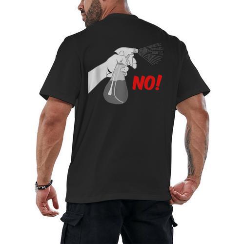 Introvert People Spray Men's Back Print T-Shirt - Raresse