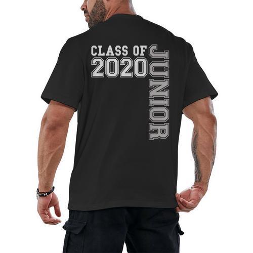 Junior Class Of 2020 Shirt Graduation Apparel Tee Men's Back Print T-Shirt - Best Gift Smart