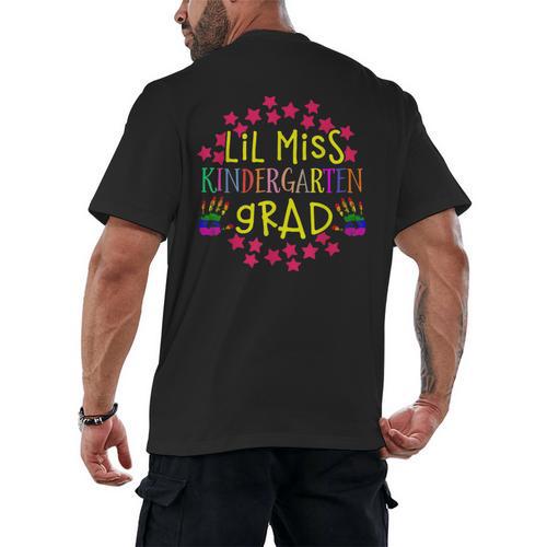 Kindergarten Graduation Shirts 2018 Girls T Shirt Men's Back Print T-Shirt - Best Gift Smart